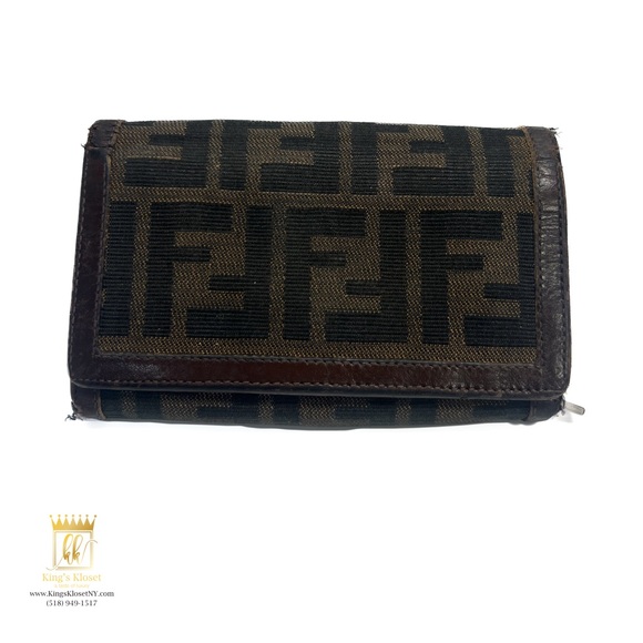 Fendi Zucca wallet